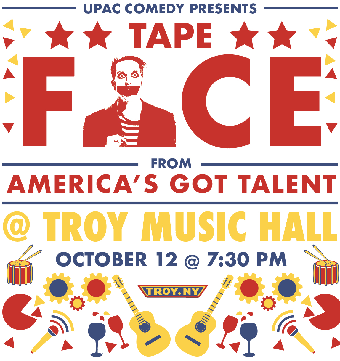 tape face tickets